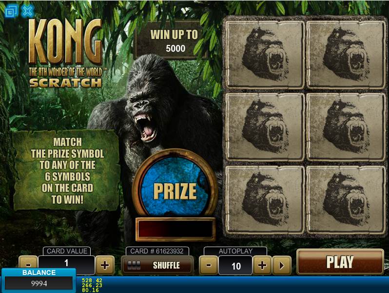 Kong-Scratch для WinWin Casino