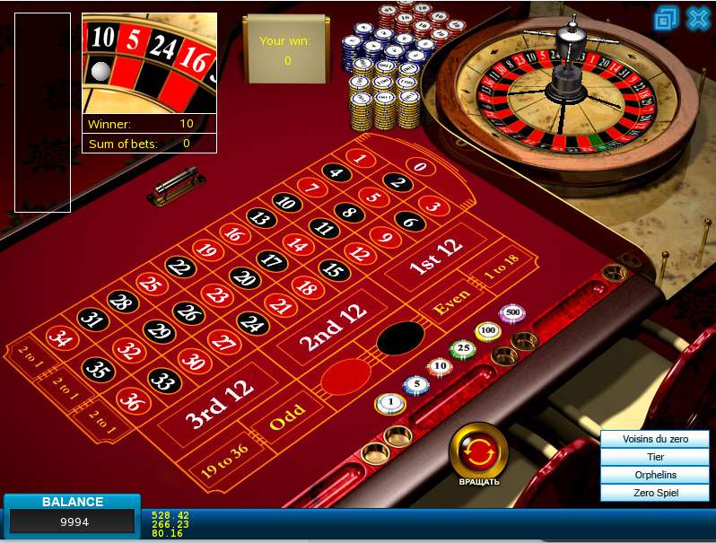 European-Roulette для WinWin Casino